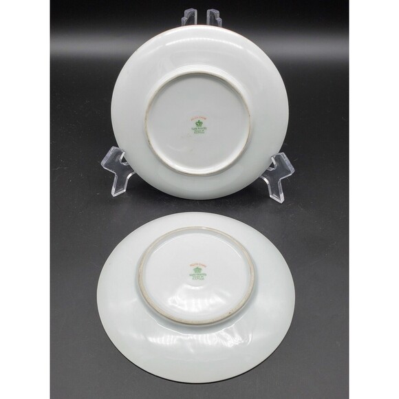 Meito China Hand Painted Decorative Japanese Plates (2) NICE Vintage Collectible - Picture 5 of 12